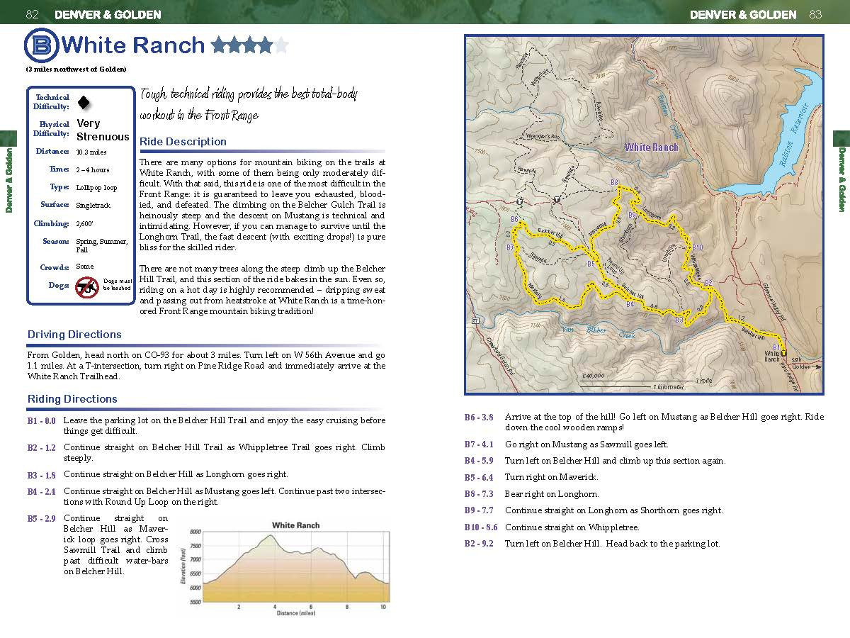 The Mountain Biker's Guide to Colorado Fixed Pin Publishing
